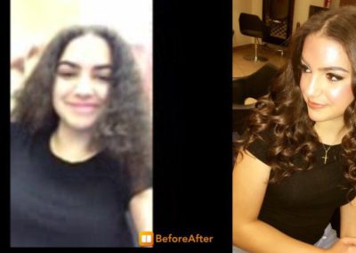 23 - Soin - Maquillage Avant apres