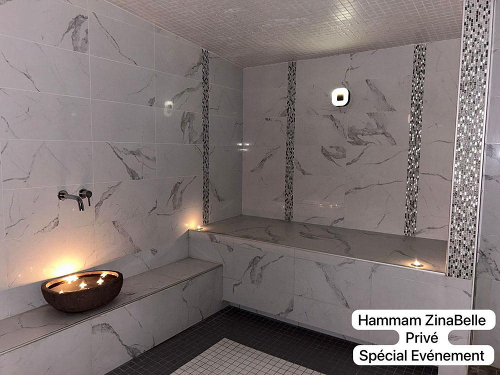 Service de hammam marocain, spa, gommage à Montréal, Laval, Rive-Sud, Rive-Nord, etc. / Hammam Montréal / Hammam ZinaBelle